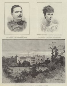 Il matrimonio del Duca di Portland da Charles Auguste Loye